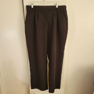 Abercrombie & Fitch Curve Love Black Dress Pants